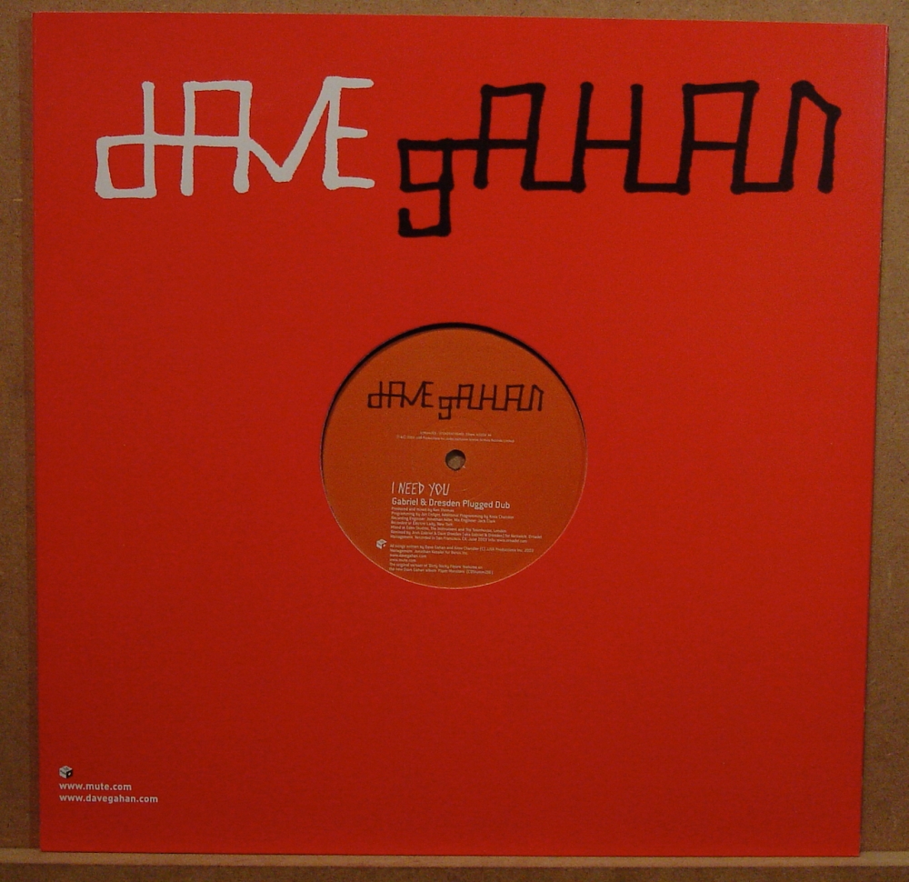 David Gahan - I Need You (Gabriel & Dresden)